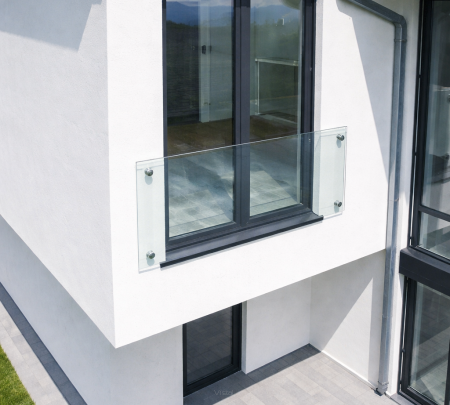 BALUSTRADY FRANCUSKIE SZKLANE
