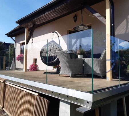 BALUSTRADY SZKLANE TARASOWE
